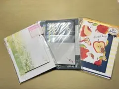 レターセット 3種類