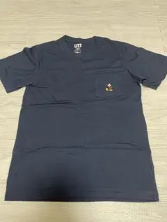 ユニクロUT ミッキーマウス Tシャツ XS ネイビー