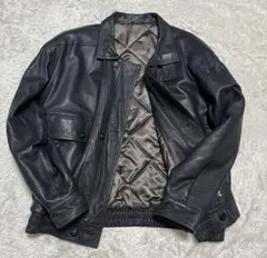 お値下げしました！vintage 本革　羊革　A-2 レザー　中綿