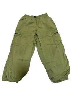 H&M キッズ カーゴパンツ130 カーキ
