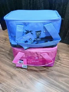 Trader Joe's ミニ保冷バック　ピンク　ラベンダー　セット