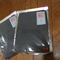 ユニクロ　キッズL（140） ヒートテックタイツ　2足セット　ダークグレー