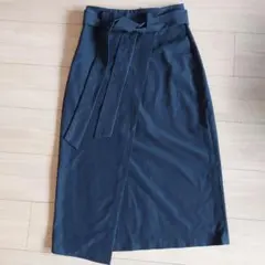 タグなし新品　ZARA BASIC スカート ネイビー XS