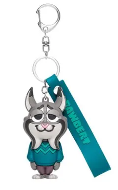 ズートピア2 一番くじ F賞 ラバーマスコットキーホルダー パウバート