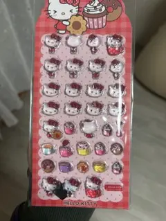 蒼*様 キティちゃん　ぷくぷくシール　サンリオ　海外限定　正規品　立体　3D シ