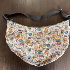 レスポートサック　ハワイプリント ショルダーバッグ