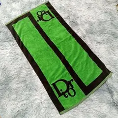 レアChristian Dior ディオール ヴィンテージ バスタオル ロゴ