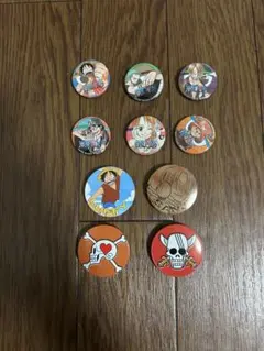 公*o様 ONE PIECE 缶バッジ 18個セット まとめ売り - メルカリ