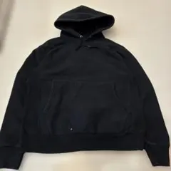 80s Champion リバースウィーブ スウェット パーカー ブラック 短丈