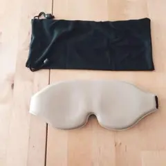 CORKAS アイマスク 睡眠用 立体型 軽量 男女兼用 昼寝/仮眠/ベージュ