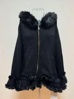 【新品】Rady ニットポンチョ 黒