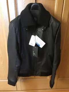 ナノユニバース レザージャケット ドンキーカラーWASHEDレザー