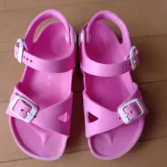 BIRKENSTOCK サンダル ピンク キッズ 17cm