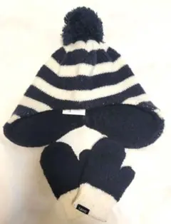 SHIPS　ニット帽　手袋　セット