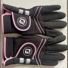 FOOTJOY レディース ゴルフグローブ LS ブラック/ピンク