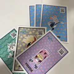 ズートピア2 セブンプリント 第3弾 ジュディ パウバート フィニック