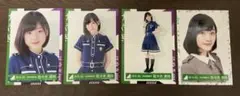 欅坂46 佐々木美玲 2016 冬 制服コンプ他 生写真 4枚セット 日向坂46