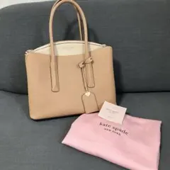 Φkate spade new york ベージュ ハンドバッグΦケイトスペード