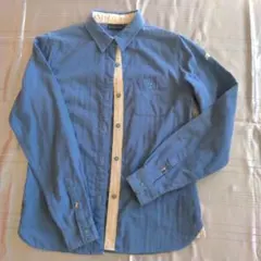Lafuma ラフマ レディース シャツ 青 水色 厚手 M 長袖 フランス