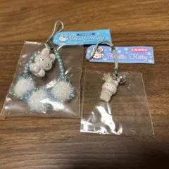 ご当地キティ 北海道限定 雪うさぎ ストラップ キーチェーン - メルカリ