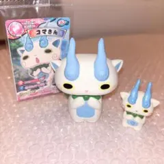 妖怪ウォッチ コマさん フィギュア 2種 カード付き