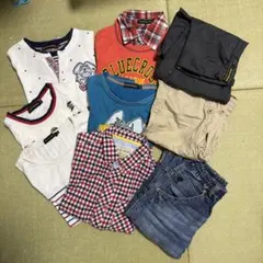 140(S)サイズBLUE CROSS 男の子子供服 まとめ売り9点セットのサムネイル