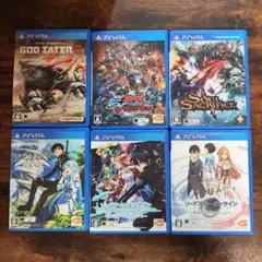 PSvita　ソードアート　ガンダム　ゴッドイーター　ソウルサクリファイス　など