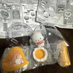 サンリオ　カプセルステッキ　フロッキードール　ポチャッコ