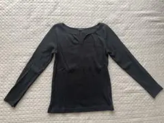 JEANASIS ジーナシス トップス カットソー 黒