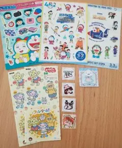 ドラえもん ファンターネ クレヨンしんちゃん シールまとめ売り