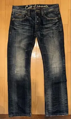 ヴィンテージ加工 デニム y2k