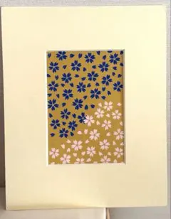 桜の花 シルクスクリーンマット付のサムネイル