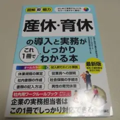 図解即戦力 産休・育休の導入と実務がこれ1冊でしっかりわかる本のサムネイル