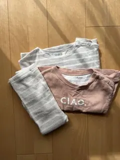 保育園着セット♡レギンス、ロンT、トレーナー90サイズ3点セット