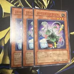 遊戯王　パペットプラント　3枚