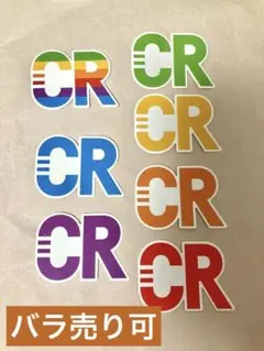 CRAZY RACCOON CR ロゴステッカー