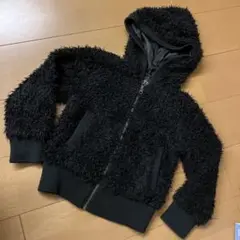 Material blue bis もふもふ　パーカー　130