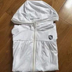 パーリーゲイツ　ナイロンジャケット　ゴルフウェア　ホワイト　4 PEARLY GATES パーリーゲイツ ナイロンパーカー 白 ロゴ総柄