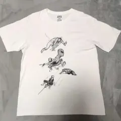 UNIQLOユニクロUTマーベル スパイダーマン半袖Tシャツ白XL大きいサイズ