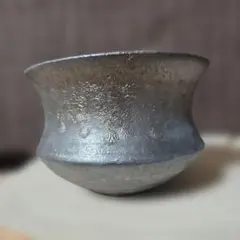 陶器鉢・植木鉢(黒土×燻銅釉)3