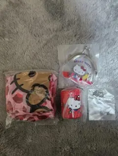 ハローキティ　エコバッグ　コインシリンダー　がま口　可愛い色々セット
