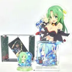 ひぐらしのなく頃に 園崎魅音 園崎詩音 缶バッジ ビジュアルシート