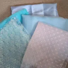 青系 透明生地 セット