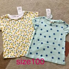 ＊新品＊ Samansa Mos2 Lagom Tシャツ 2枚セット 100