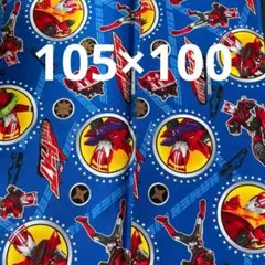 仮面ライダードライブ生地 約105cm×1m 綿100%