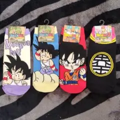 ドラゴンボール　ソックス　4足セット