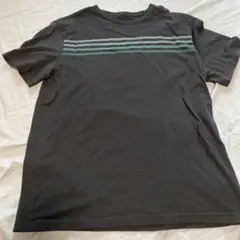 Lee ブラック Tシャツ Mサイズ ストライプ