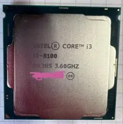Intel Core i3-8100 3.60GHz CPU ジャンク扱い