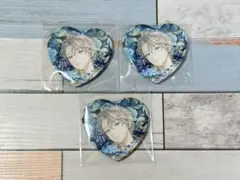 にじさんじ　Rose Valentine ハート缶バッジ　レア 甲斐田晴