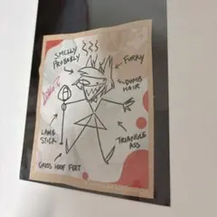 ハズビンホテル　池袋パルコ　ステッカー　Graffiti アラスター